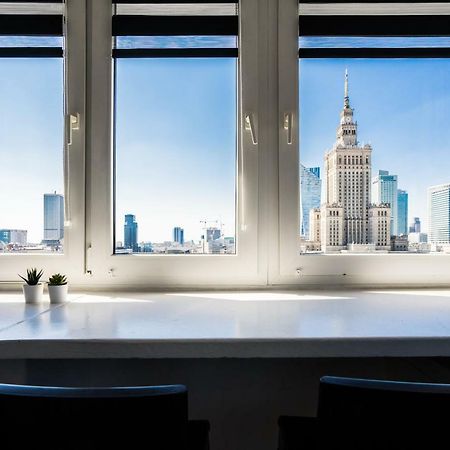 Elegant Apartment Panoramic Warschau Exterior foto