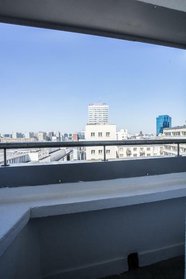 Elegant Apartment Panoramic Warschau Exterior foto