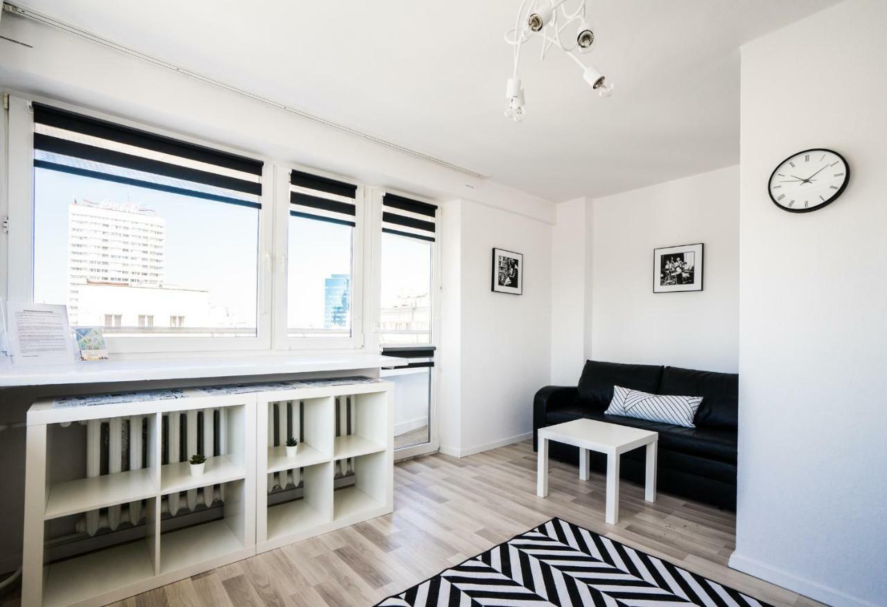 Elegant Apartment Panoramic Warschau Exterior foto